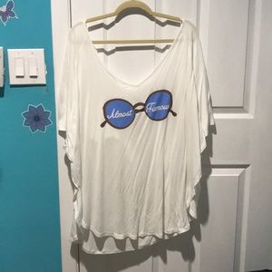 SUPER Oversized Gupsy Warrior shirt/ beach coverup
